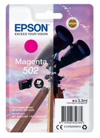 Epson 502 C13T02V34010 Magenta Original Ink Cartridge