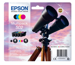 Epson 502 C13T02V64010 Multipack Original Ink Cartridge