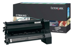 Lexmark C780A1KG Black Original Toner Cartridge