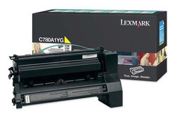 Lexmark C780A1YG Yellow Original Toner Cartridge