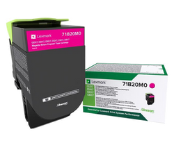 Lexmark 71B20M0 Magenta Original Toner Cartridge