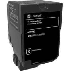 Lexmark 74C2HKE Black Original Toner Cartridge
