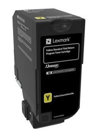 Lexmark 74C2SY0 Yellow Original Toner Cartridge