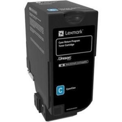 Lexmark 74C20C0 Cyan Original Toner Cartridge