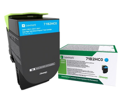 Lexmark 71B2HC0 Cyan Original Toner Cartridge