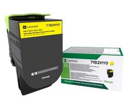 Lexmark 71B2HY0 Yellow Original Toner Cartridge