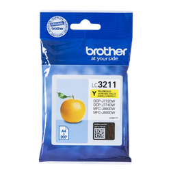 Brother LC3211Y Yellow Original Ink Cartridge