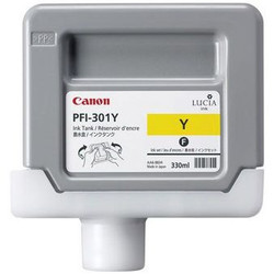 Canon PFI-301Y 1489B001AA Yellow Original Ink Cartridge