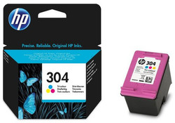 HP 304 N9K05AE Colour Original Ink Cartridge