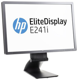 HP EliteDisplay E241i 24" Full HD IPS Widescreen 16:10 LED PC Monitor - DisplayPort, DVI, VGA, USB