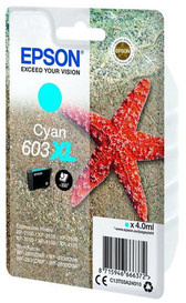 Epson 603XL C13T03A24010 Cyan Original Ink Cartridge