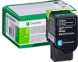 Lexmark C232HC0 Cyan Original Toner Cartridge