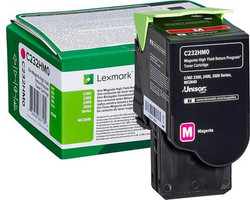 Lexmark C232HM0 Magenta Original Toner Cartridge
