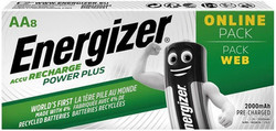 Energizer Rechargeable Batteries AA 2000mAh Pack of 8