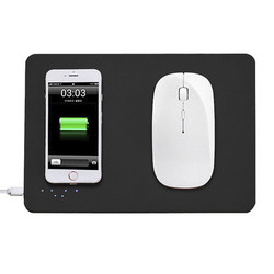 ENER-J Mouse Mat with Wireless Fast Qi Charging Pad