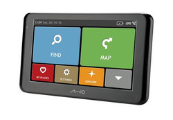 Mio Spirit 8500 LM 6.2" GPS Sat Nav with IQ Routes Lifetime UK & Western EU Map Updates