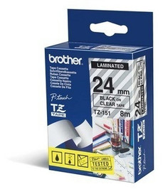 Brother Black, Clear Label TZE-151