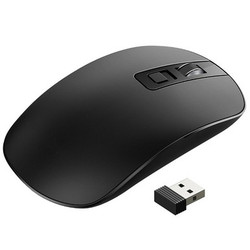 Victsing PC079B Wireless 3 Button Slim Quiet Optical Mouse