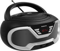 Majority Oakcastle CD200 Portable CD Player Boombox with FM Radio, Bluetooth & USB Playback