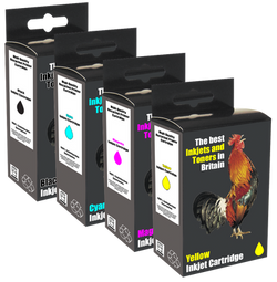 Recycled Brother Multipack Black, Cyan, Magenta, Yellow Ink Cartridges LC123VAL