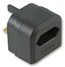 OTHER EU (European) 2 Pin to UK 3 Pin 3A Converter Plug