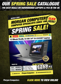 FREE Morgan Computers Sale Catalogue - Click to View our Digital Online Catalogue or Request a Printed Copy