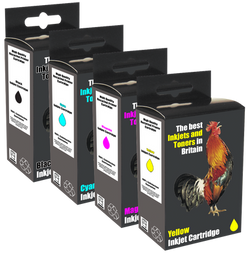 Recycled Epson Multipack Black, Cyan, Magenta, Yellow Ink Cartridges T071 C13T07154012