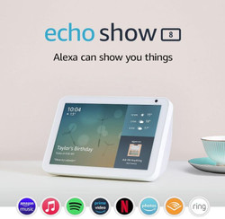 Amazon Echo Show 8 (1st Gen) Smart Display Speaker with Alexa