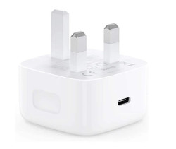 UK mains plug to Type C 20W