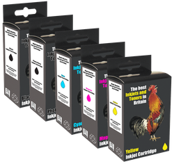 Recycled Epson 33XL Multipack Black Photo Black Cyan Magenta Yellow Ink Cartridges