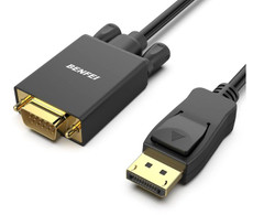BENFEI DisplayPort to VGA  Adapter Cable Gold Plated 1.8m