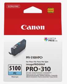 Canon PFI-5100 PC 6956C001 Genuine Photo Cyan Ink Cartridge