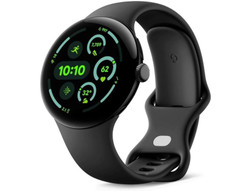 Google Pixel Watch 3 GPS 45mm Sports Band - Matte Black