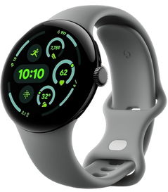 Google Pixel Watch 3 GPS 45mm Sports Band - Matte Black