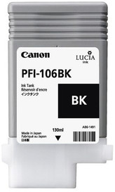 Canon PFI106BK 6621B001 Black Original Ink Cartridge