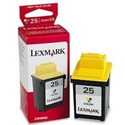 Lexmark No 25 15M0125 Colour Original Ink Cartridge
