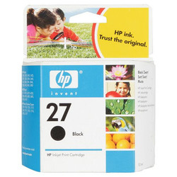 HP C8727AE No.27 Black Original Ink Cartridge