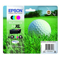 Epson C13T34764010 34XL T3476 Multipack Original Ink Cartridge