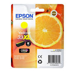 Epson 33XL C13T33644012 Yellow Original Ink Cartridge