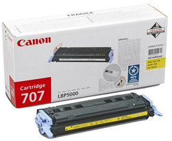 Canon CAN707Y 9421A004 Yellow Original Toner Cartridge