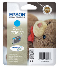 Epson T0612 T061240 Cyan Original Ink Cartridge