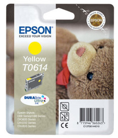 Epson T0614 T061440 Yellow Original Ink Cartridge