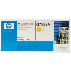 HP Q7582A Yellow Original Toner Cartridge