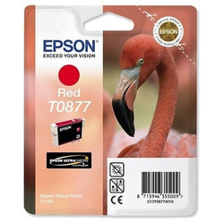 Epson T087740 Red Original Ink Cartridge