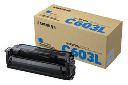 Samsung CLT-C603L/SU080A Cyan Original Toner Cartridge