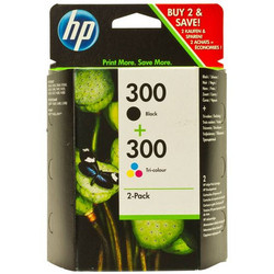 HP CN637EE/No:300 Black, Colour Original Ink Cartridge