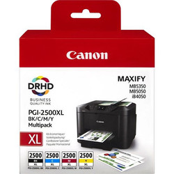Canon PGI-2500XL 9254B004 Multipack Original Ink Cartridge