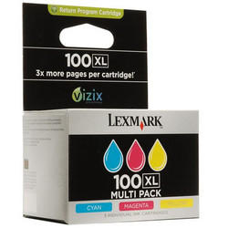 Lexmark No.100XL 14N0850 Cyan, Magenta, Yellow Original Ink Cartridge