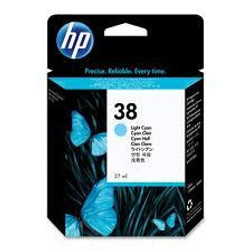 HP No:38 C9418A Light-cyan Original Ink Cartridge