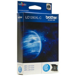 Brother LC1280XLC Cyan Original Ink Cartridge
